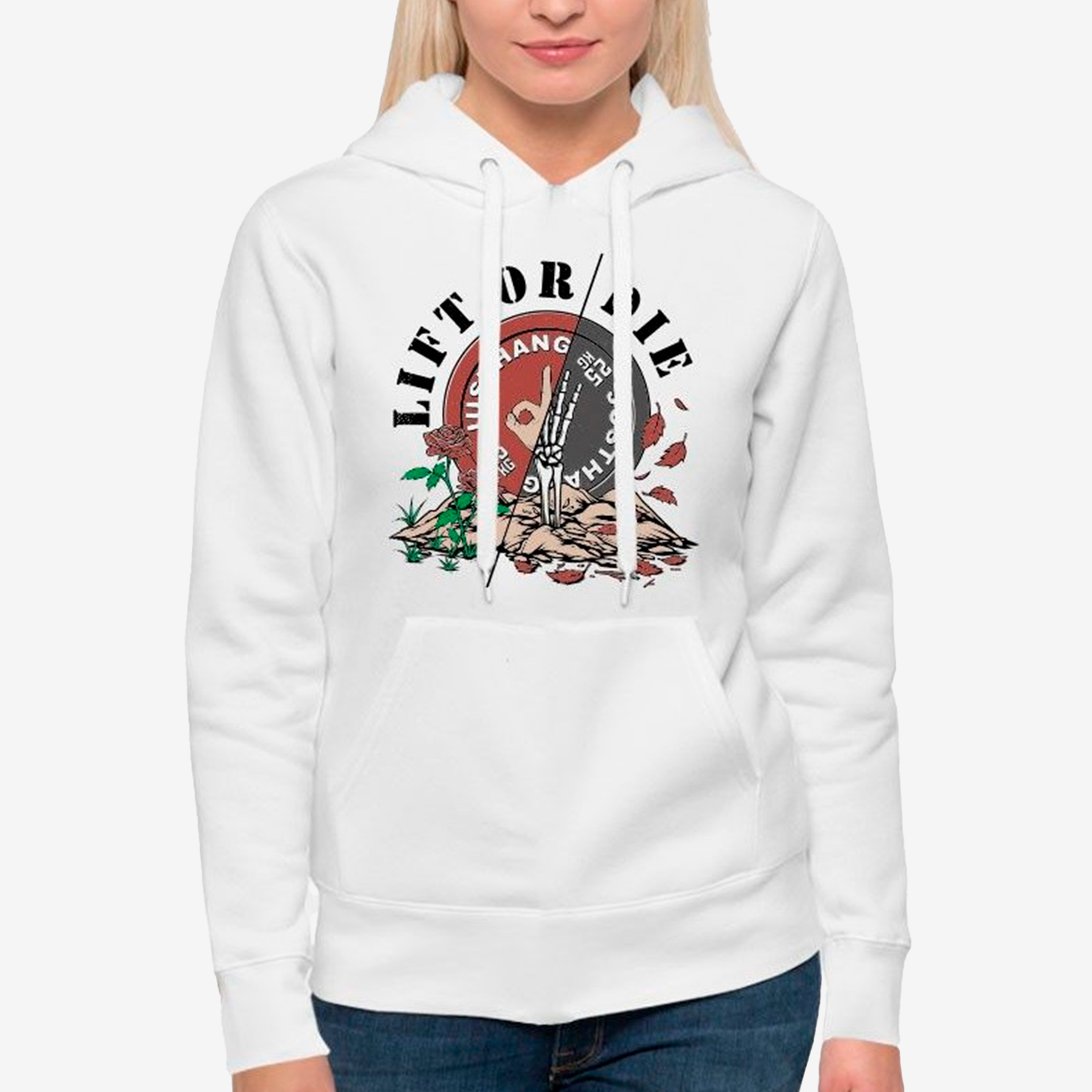 JUSTHANG LIFT OR DIE HOODIE JUSSWELOD-U
