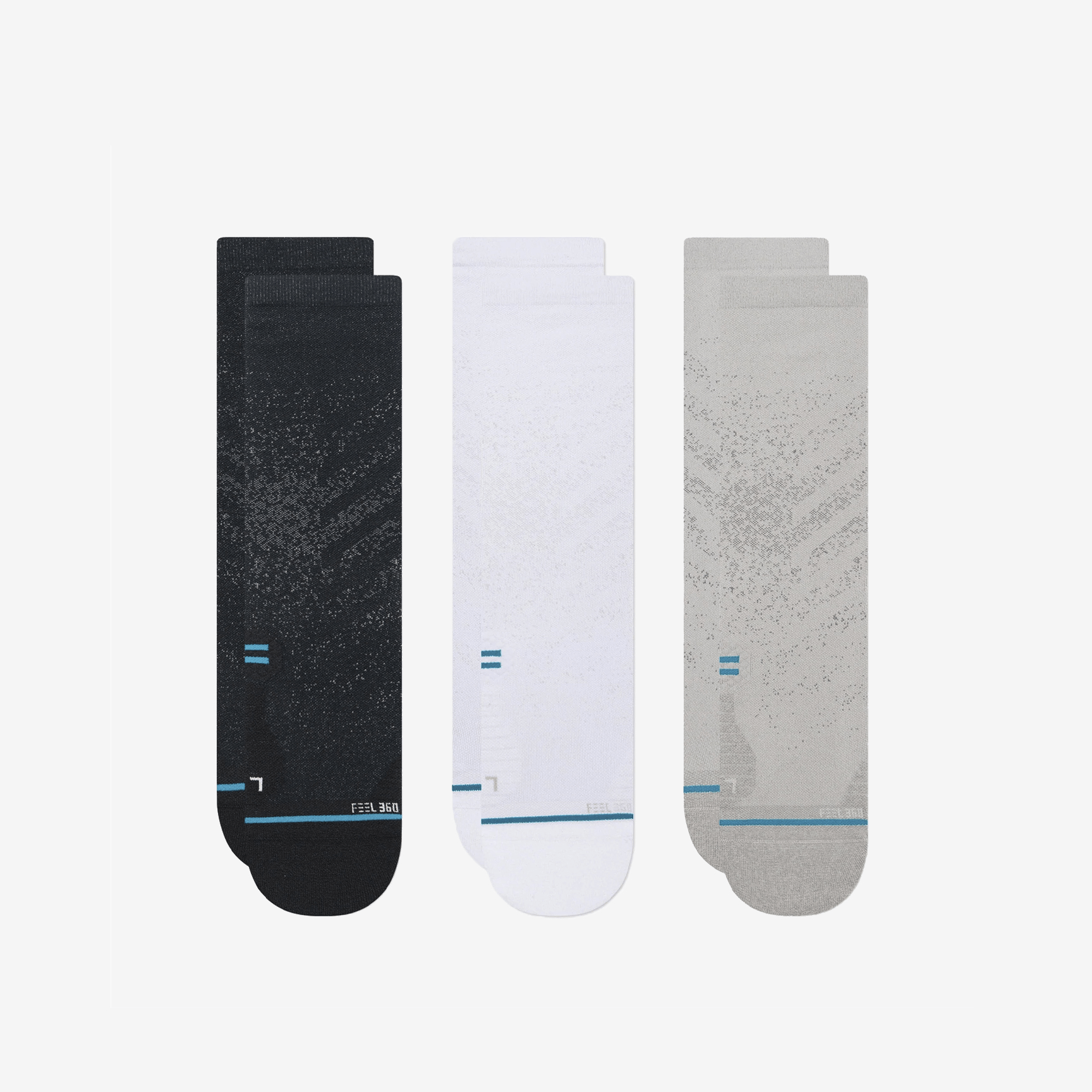STANCE RUN LT CREW SOCKS 3P A448A23FLX-MUL