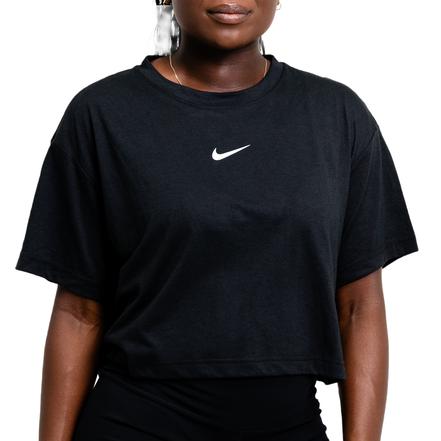 Nike Strength S&C Cropped Tee AWCT-Black