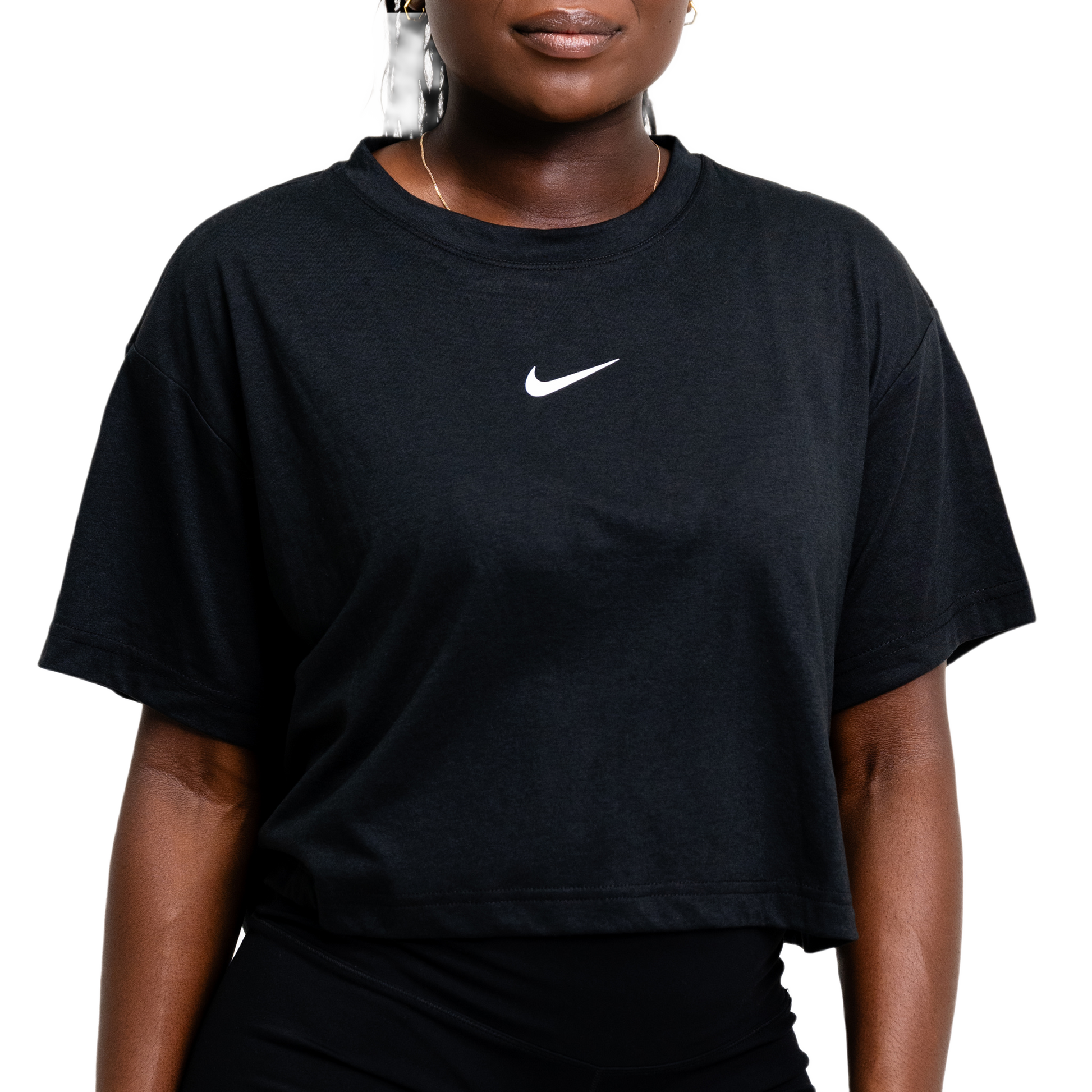 Nike Strength S&C Cropped Tee AWCT-Black