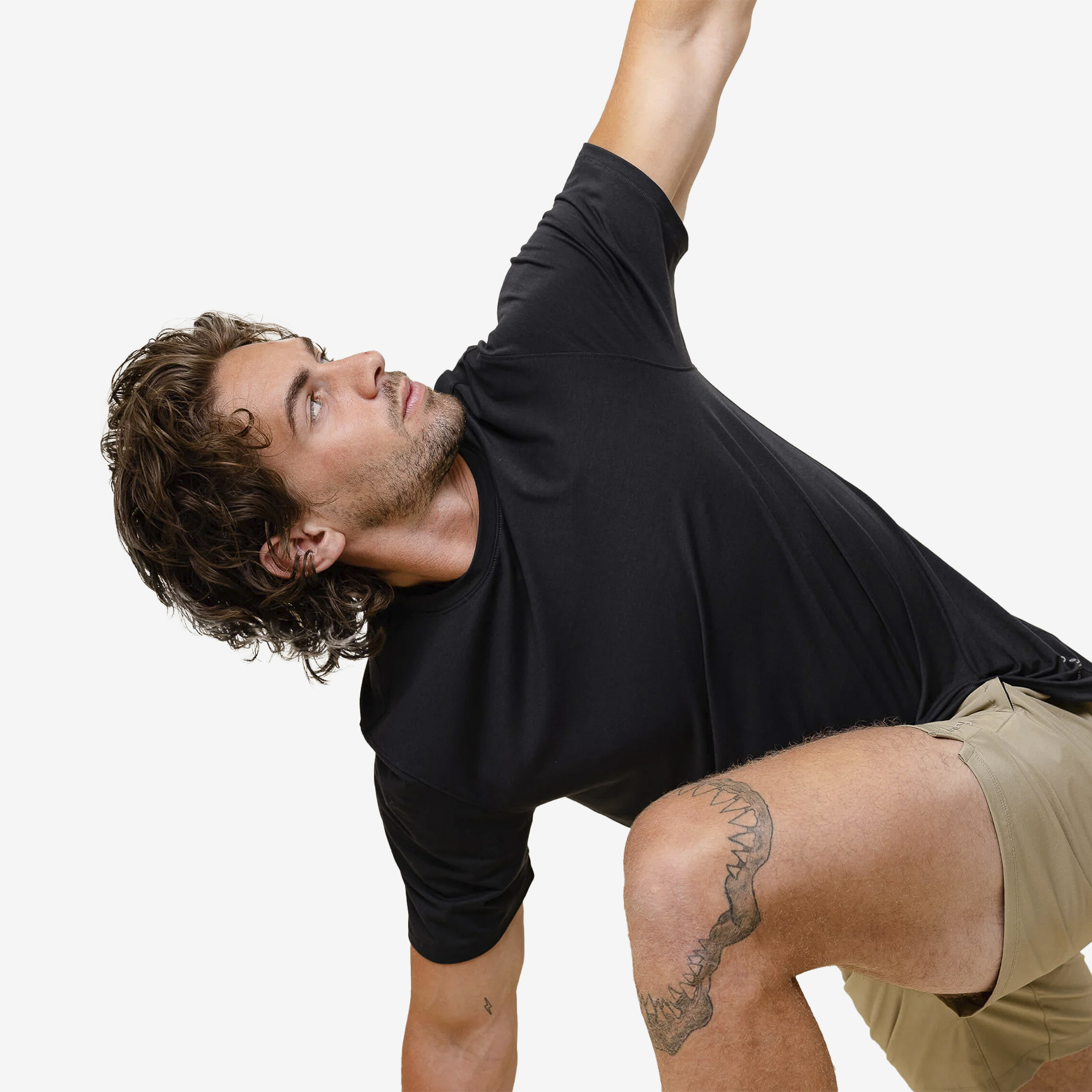 While On Earth Range Tee 4949-Black