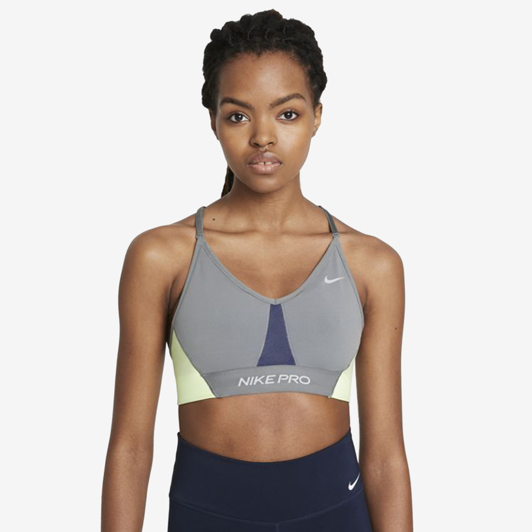 TOP NIKE PRO DRI-FIT INDY - LOW IMPACT CZ7186-084
