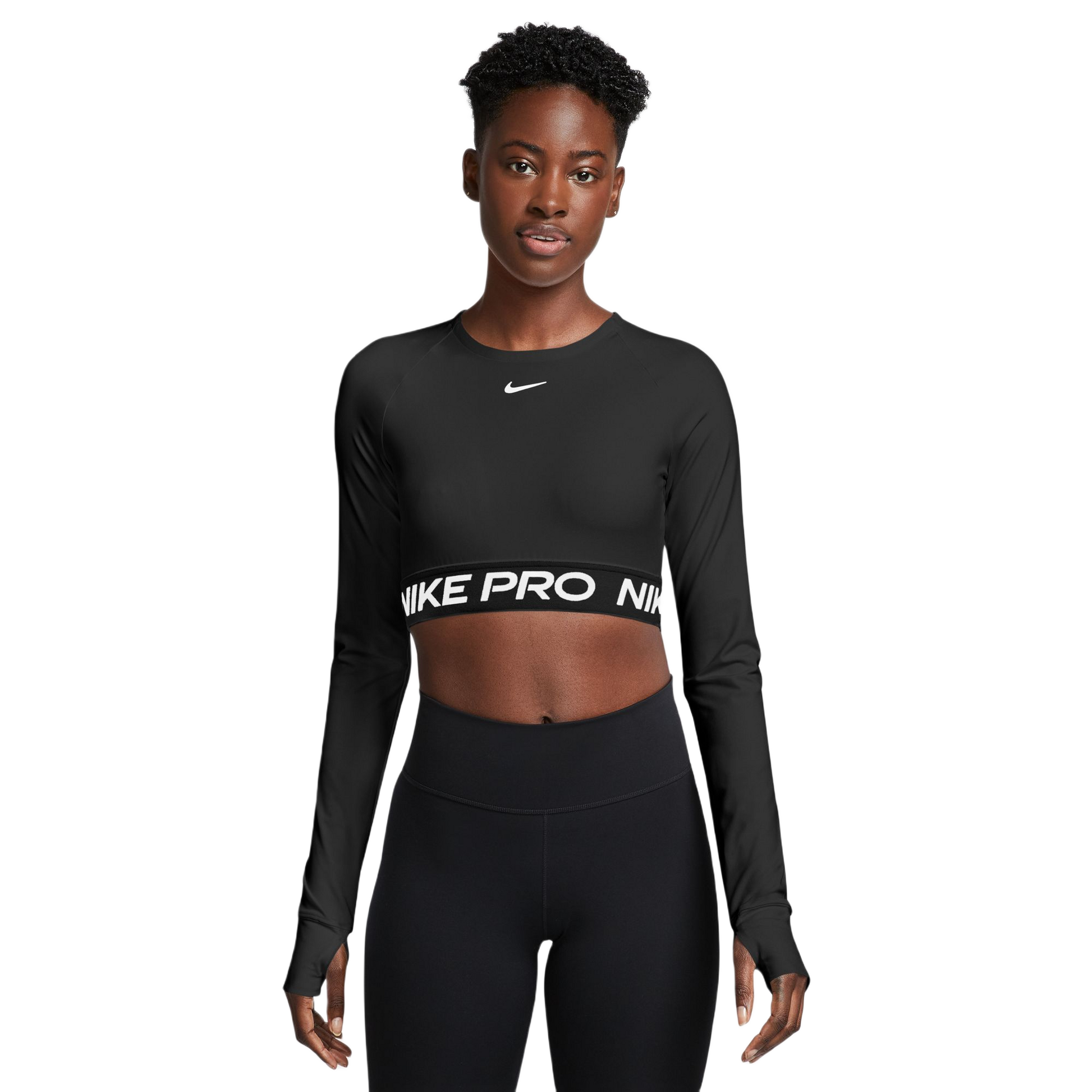 NIKE PRO CROP TOP FV5484-010