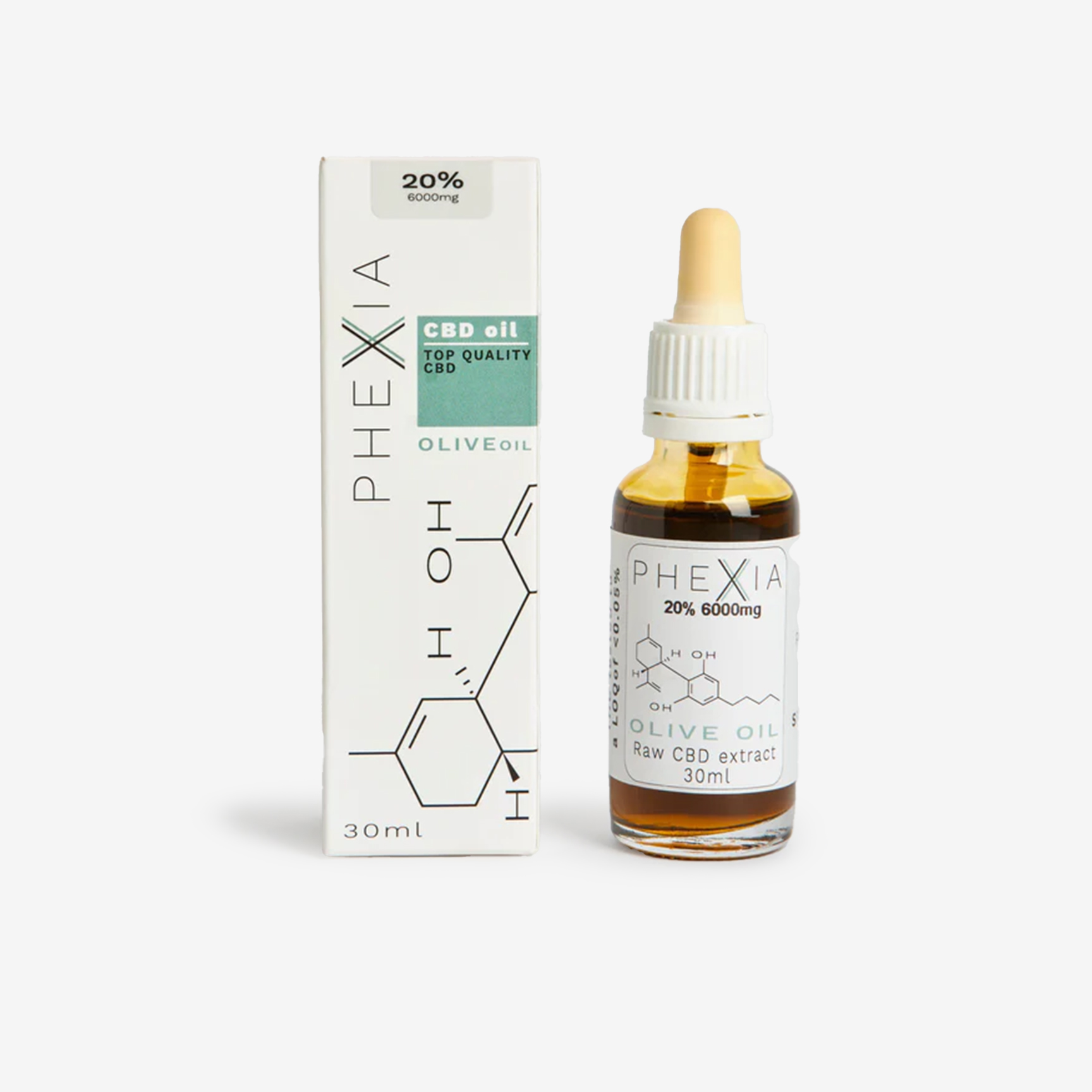 PHEXIA CBD OIL 20% 30ML LBTI005-U