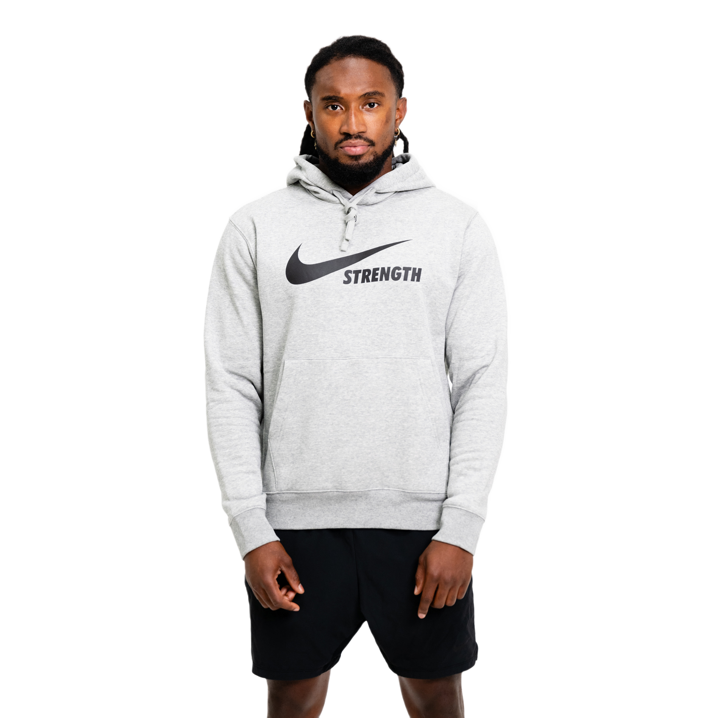 Nike Strength Hoodie AMSD-HeatherGray