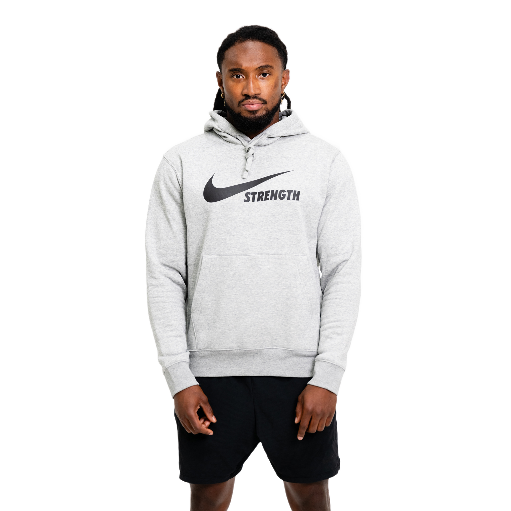 Nike Strength Hoodie AMSD-HeatherGray