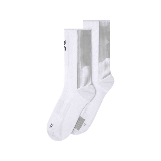 Performance Run Sock High On 2UF1004-White/Glacier