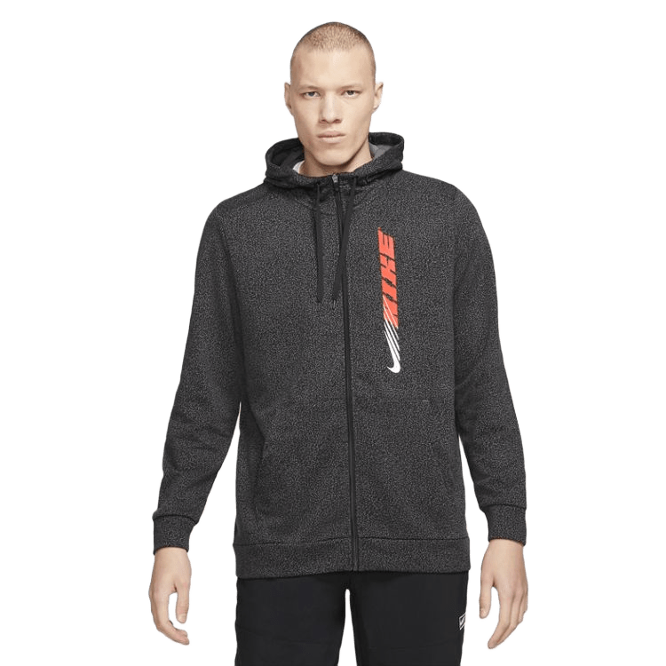 NIKE DRI-FIT SPORT CLASH FULL-ZIP PRINTED TRAINING HOODIE CZ1488-010