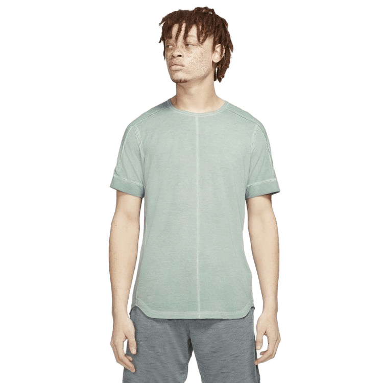 NIKE YOGA  SHORT-SLEEVE SPECIALTY-DYED TOP DC6723-337