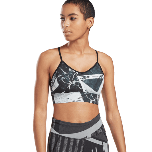REEBOK WORKOUT READY AOP BRA JIQ17-GL2497