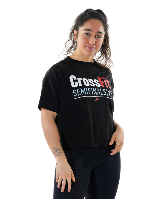 WOMEN'S OVERSIZED CROSSFIT® 2024 T-SHIRT NS-SF24-WT15-INK-WCC