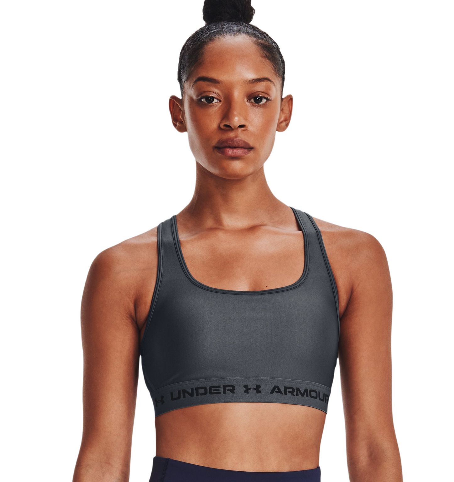 TOP UNDER ARMOUR MID CROSSBACK - MEDIUM IMPACT 1361034-012