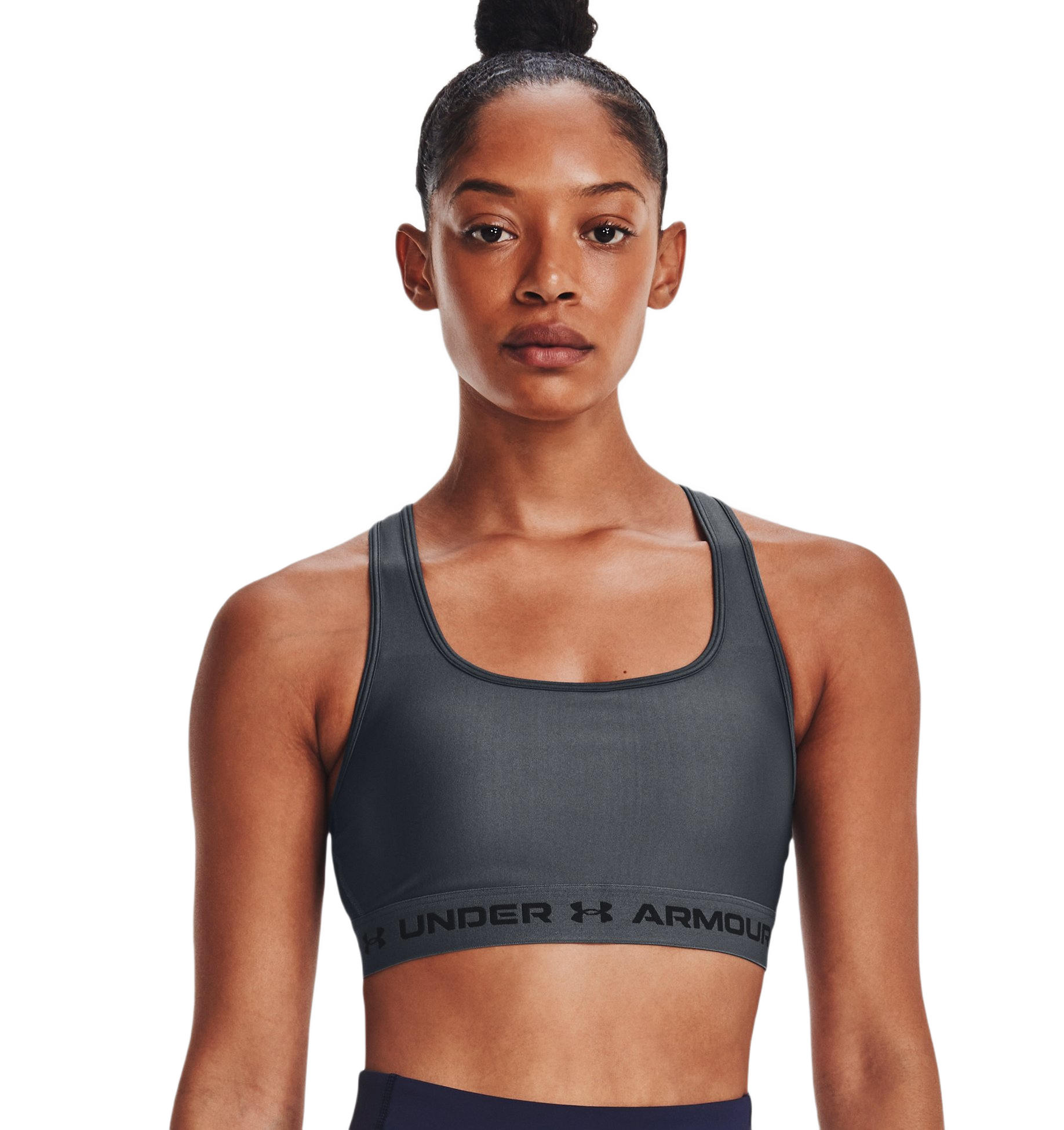 TOP UNDER ARMOUR MID CROSSBACK - MEDIUM IMPACT 1361034-012