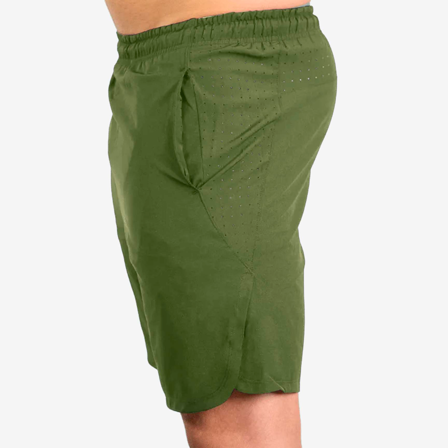 Lift Heavy Active Performance Shorts PERFORMSHORT-OLIVE