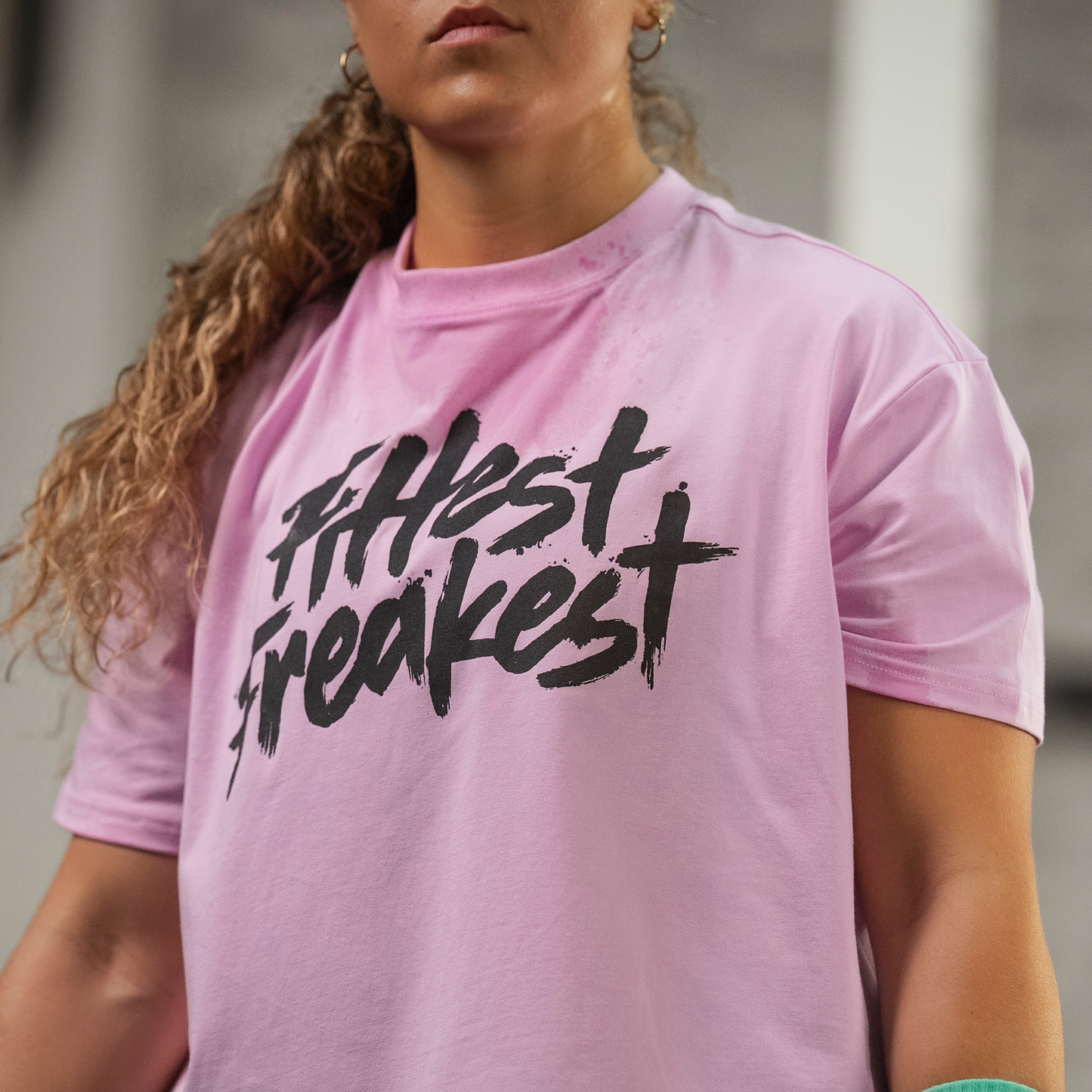 Fittest Freakest Oversize Crop Top - Women FFWT15-LVR
