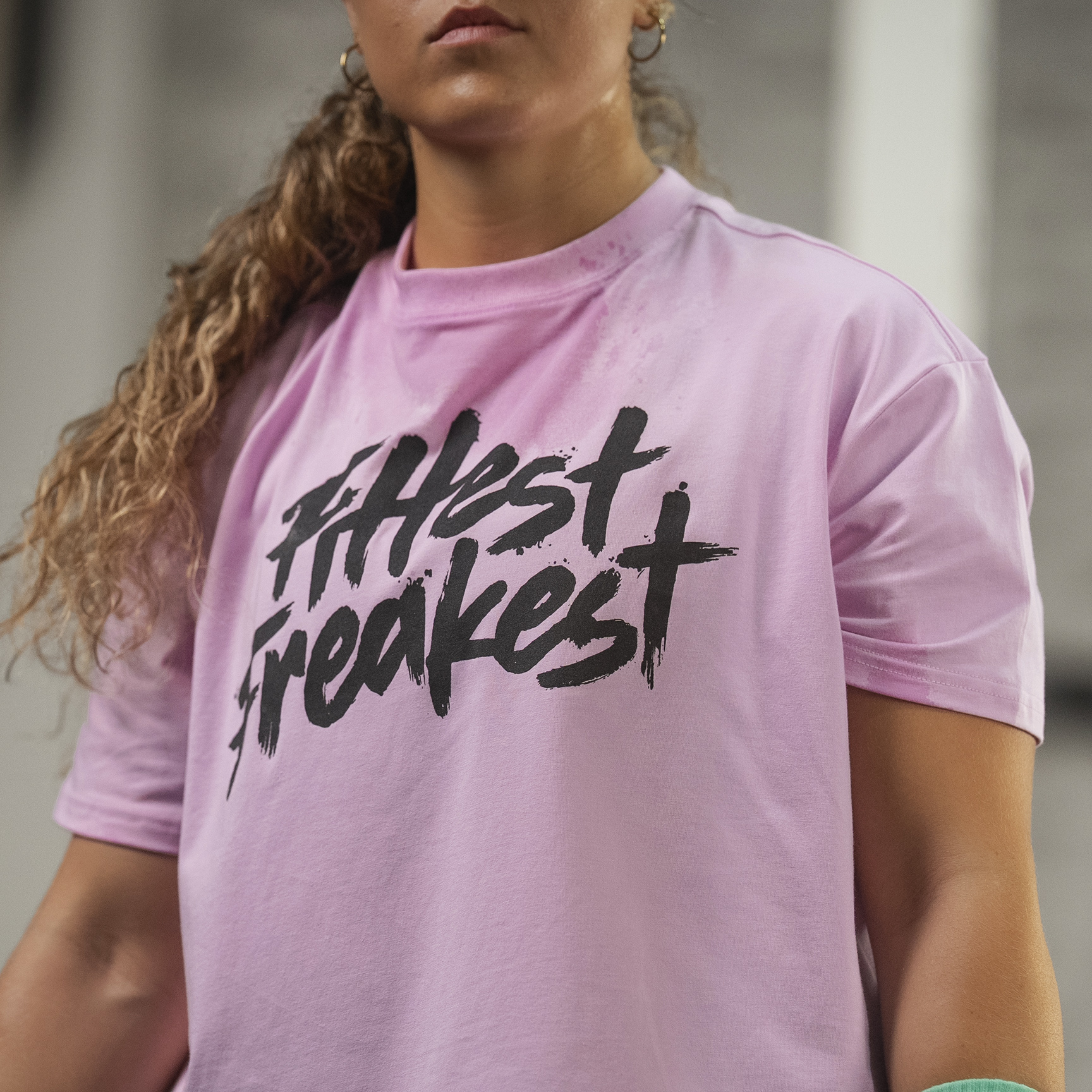 Fittest Freakest Oversize Crop Top - Women FFWT15-LVR