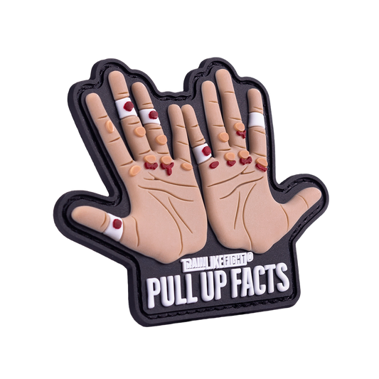 PULL UP FACTS TRAINLIKEFIGHT PATCH PCF0009-MANOS