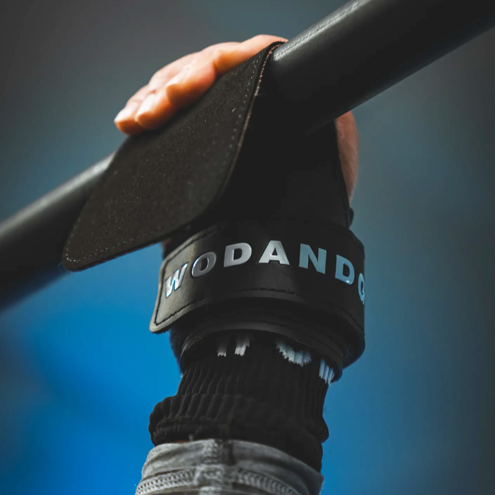 WODANDGO POWERGRIP V2 Gym Grips WAGPG2-BLACK