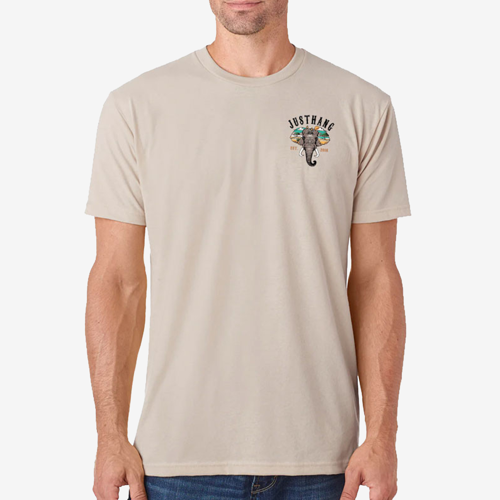 JUSTHANG OVERSIZE MEN'S T-SHIRT JUSSTSH-JUMBO