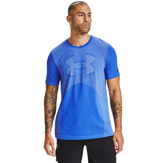 UNDER ARMOUR SEAMLESS LOGO SHORT SLEEVE 1356798-401