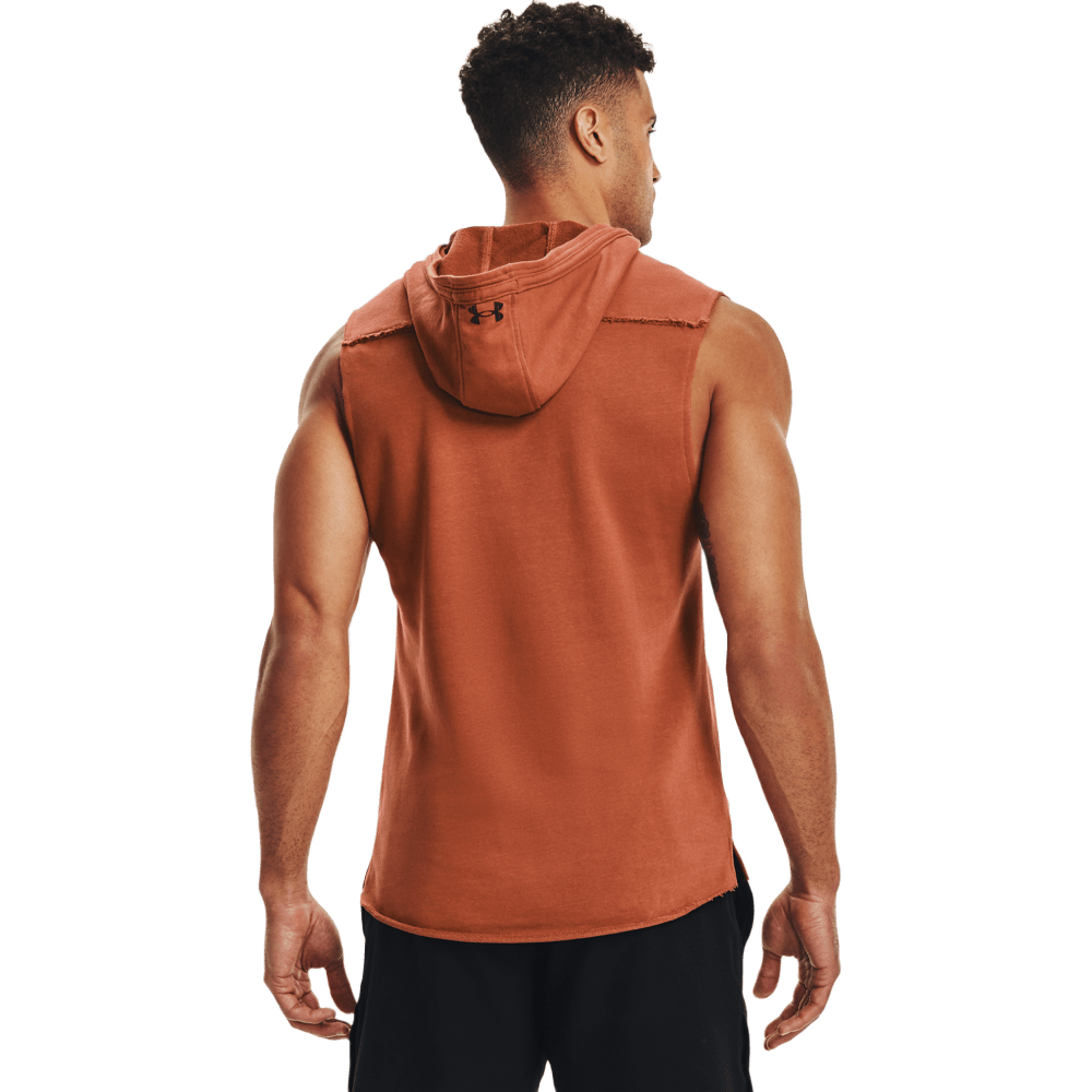 UNDER ARMOUR PROJECT ROCK TERRY IRON SLEEVELESS HOODIE 1361744-843