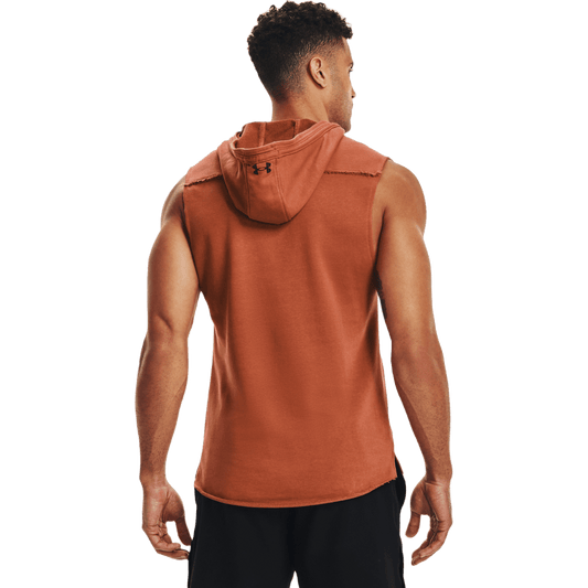 UNDER ARMOUR PROJECT ROCK TERRY IRON SLEEVELESS HOODIE 1361744-843