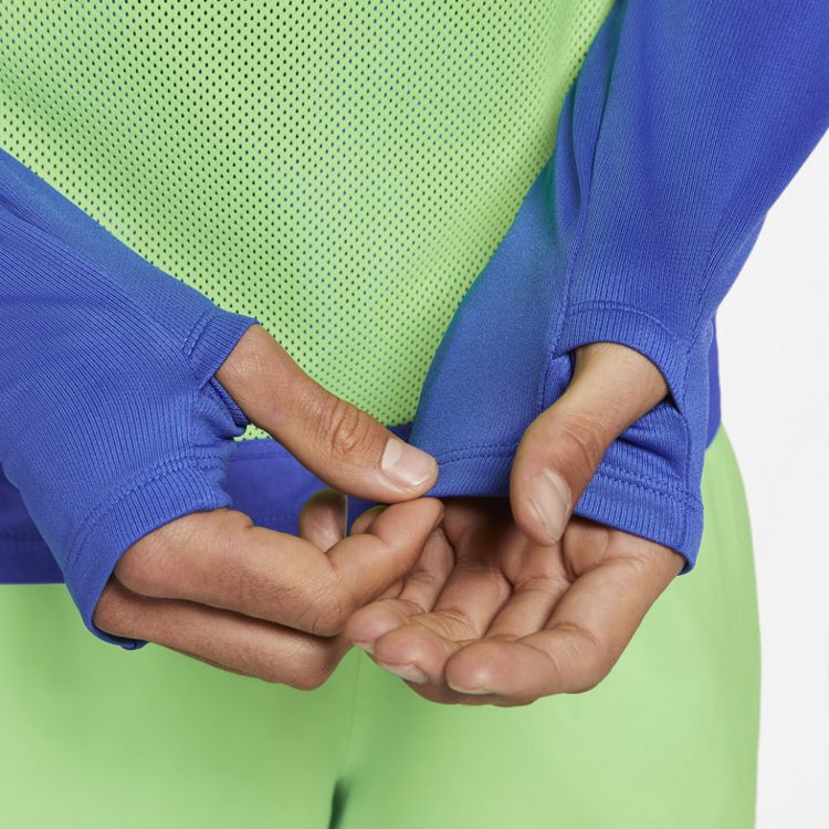 NIKE DRI-FIT ELEMENT WILD RUN LONG SLEEVE T-SHIRT DA0223-010