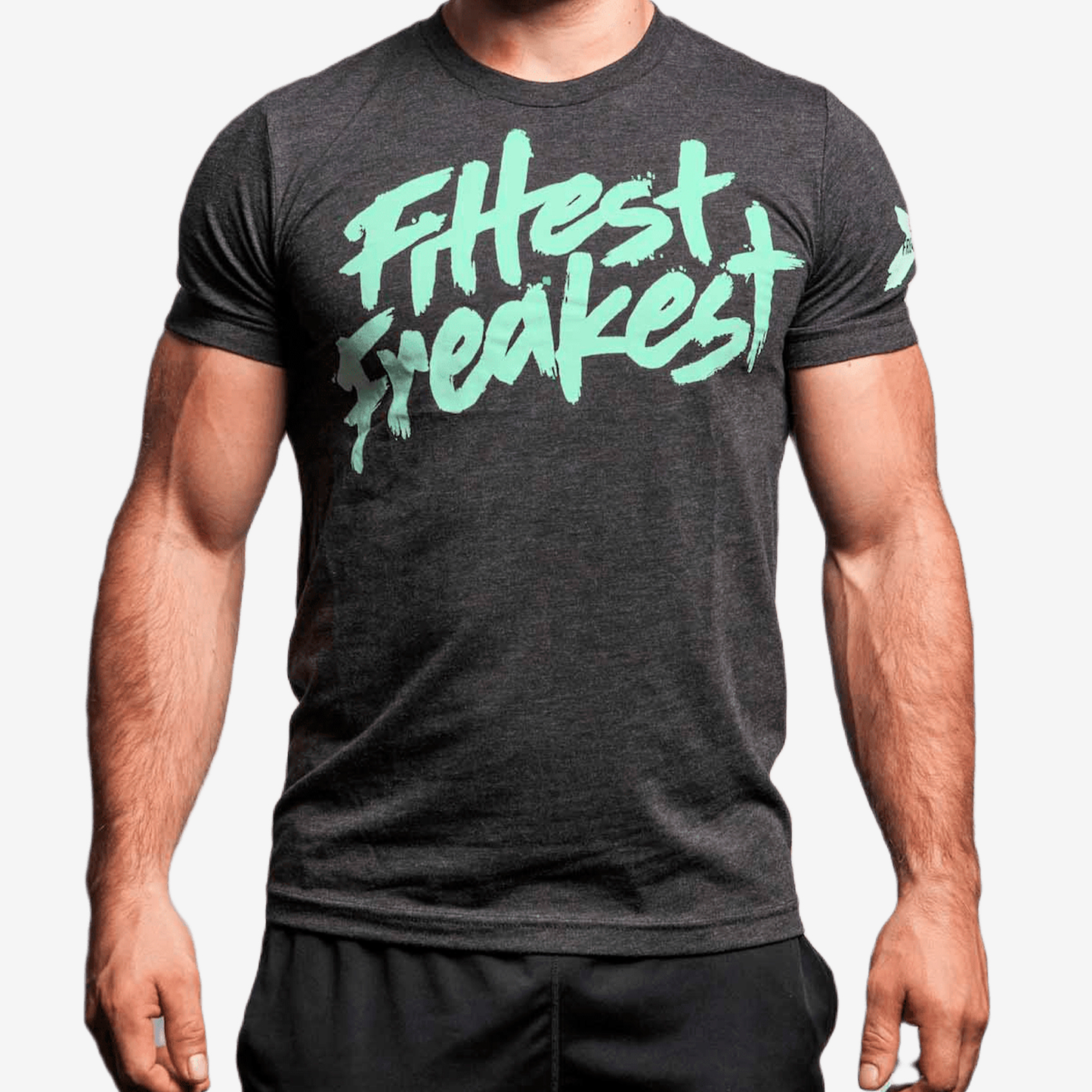 FITTEST FREAKEST T-SHIRT FF-LOGO-Gris