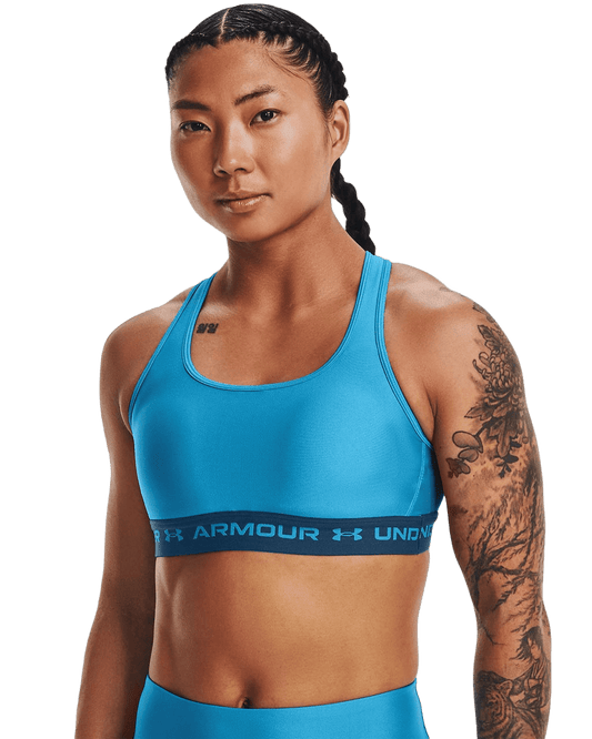 TOP UNDER ARMOUR MID CROSSBACK - MEDIUM IMPACT 1361034-419