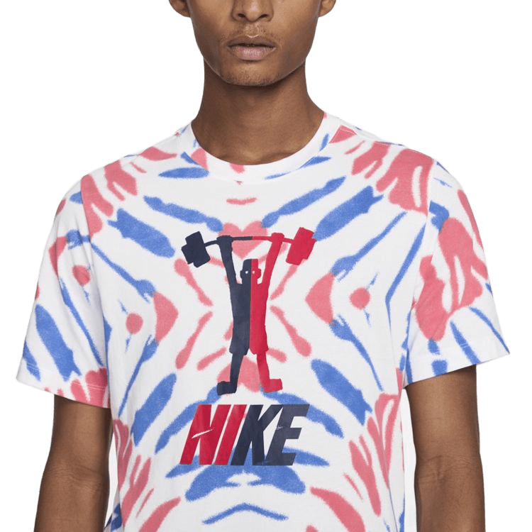 NIKE DRI-FIT  PRINTED TRAINING T-SHIRT DA1794-100