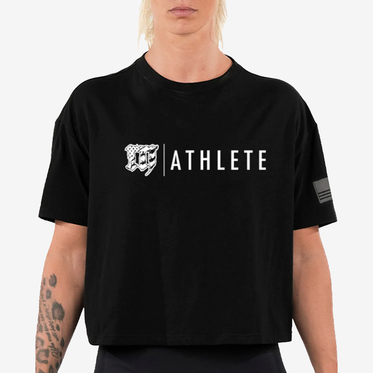 Oversized Crop Top Mayhem - Women NS-MYHSS25-WT15-INK/ATH