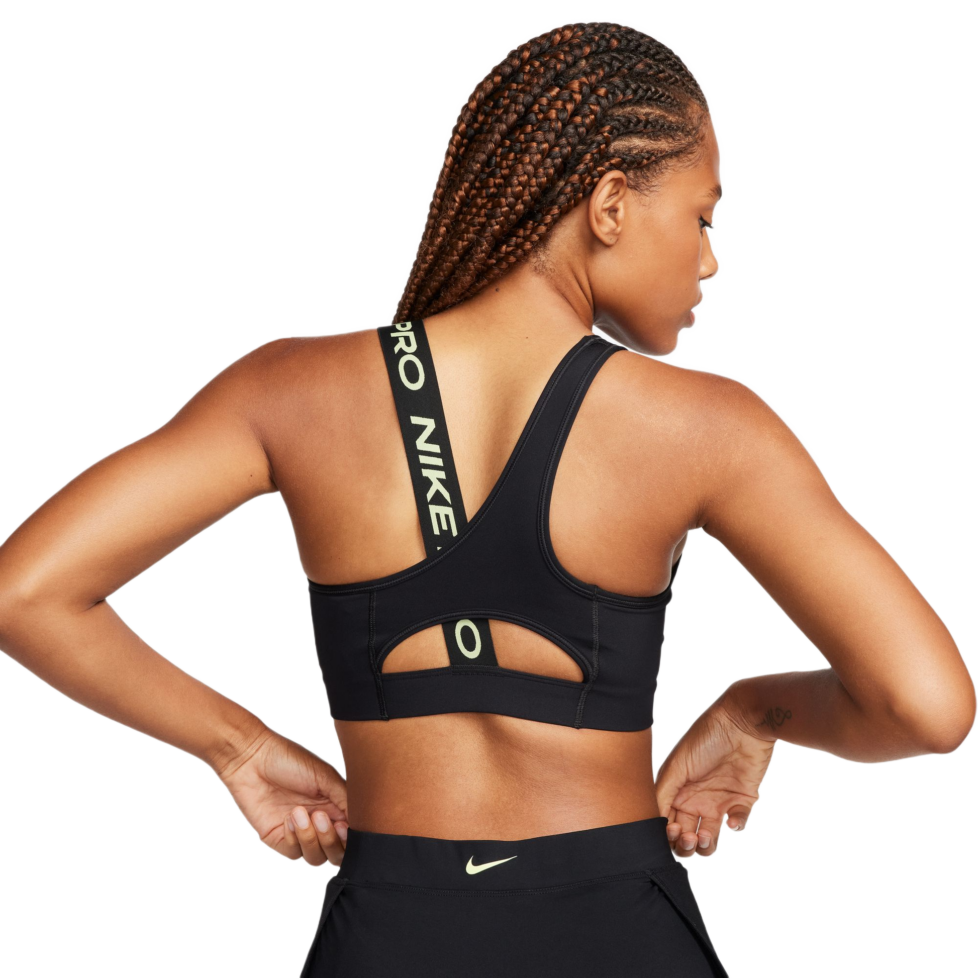 TOP NIKE PRO DRI-FIT SWOOSH - MEDIUM IMPACT DM0570-011