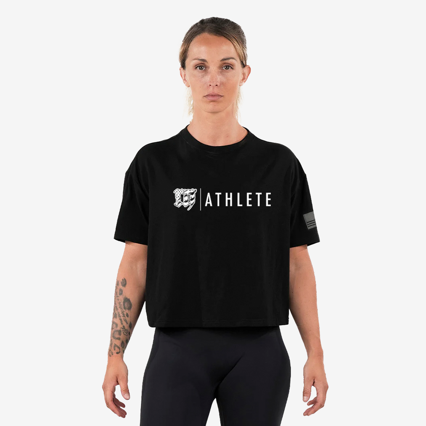 Oversized Crop Top Mayhem - Women NS-MYHSS25-WT15-INK/ATH