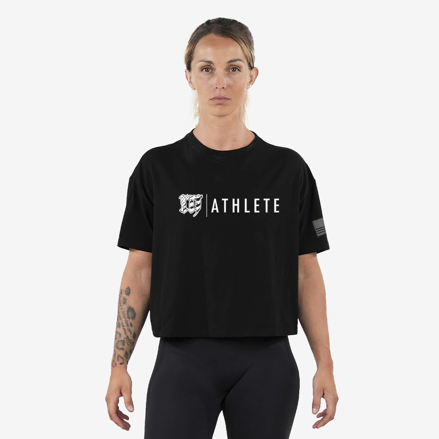 Oversized Crop Top Mayhem - Women NS-MYHSS25-WT15-INK/ATH