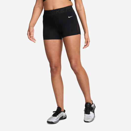 NIKE DRI-FIT MID WAIST SHORT - WOMEN FN3336-010