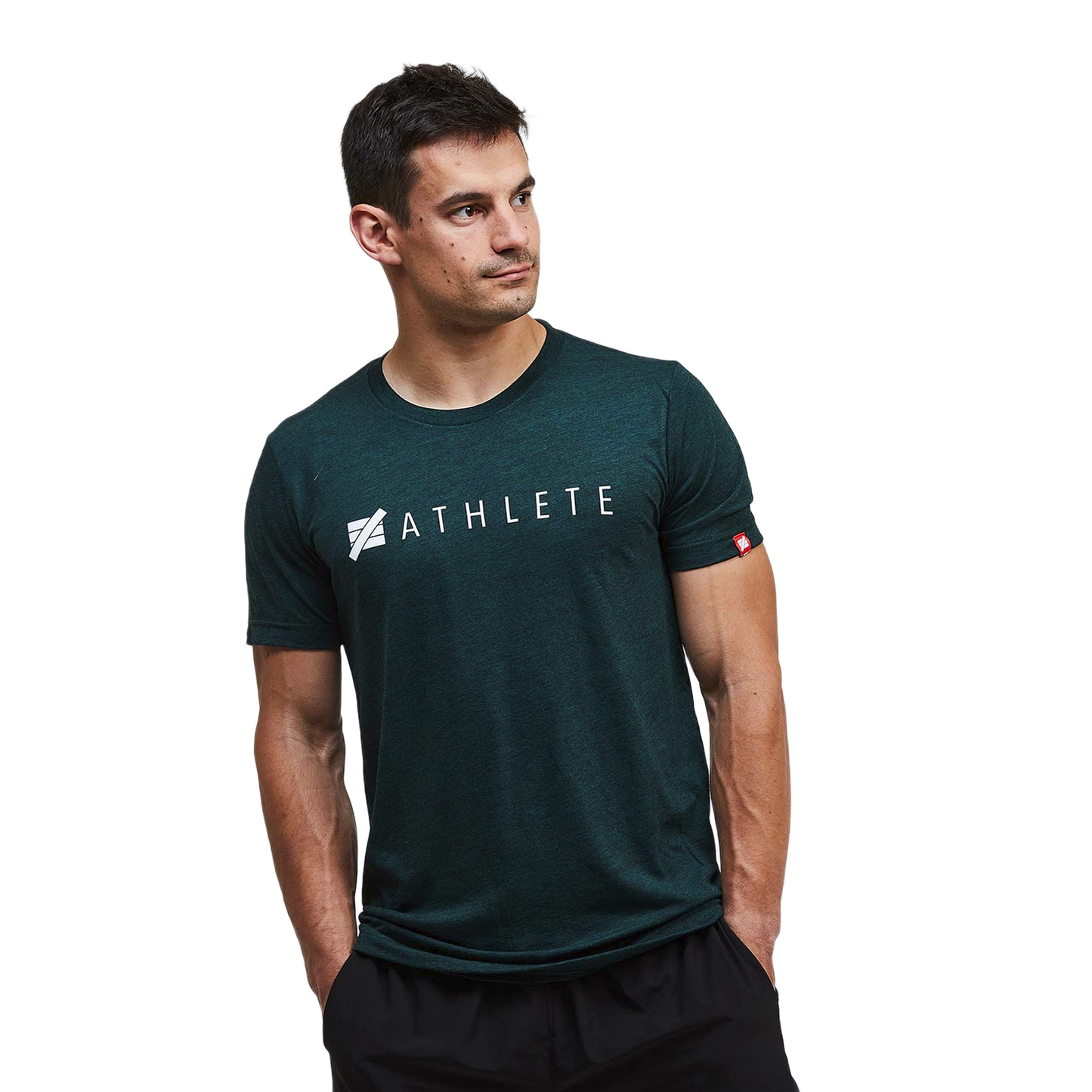 T-SHIRT UNCHAINED ATHLETE ATHLETET-EMERALD