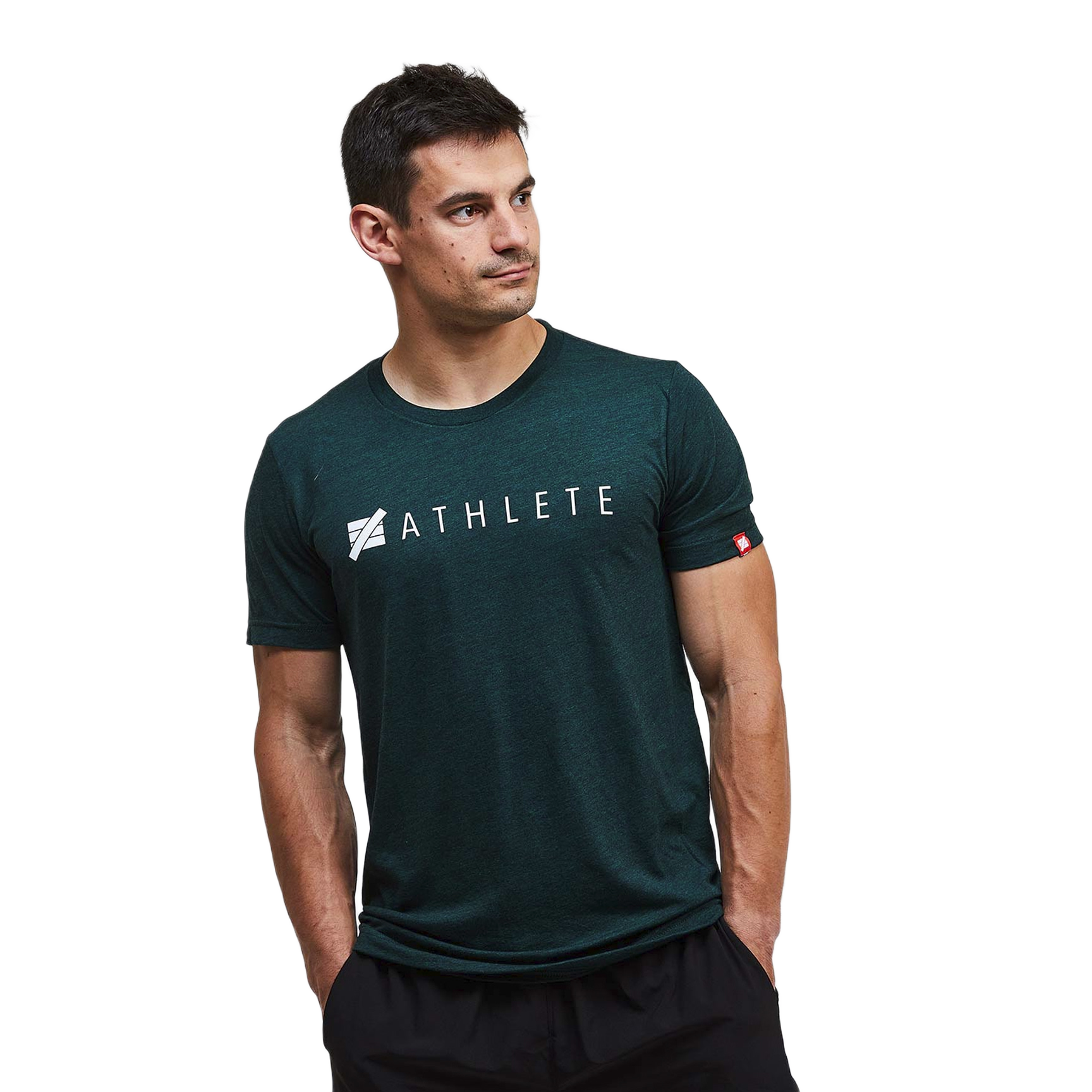 T-SHIRT UNCHAINED ATHLETE ATHLETET-EMERALD
