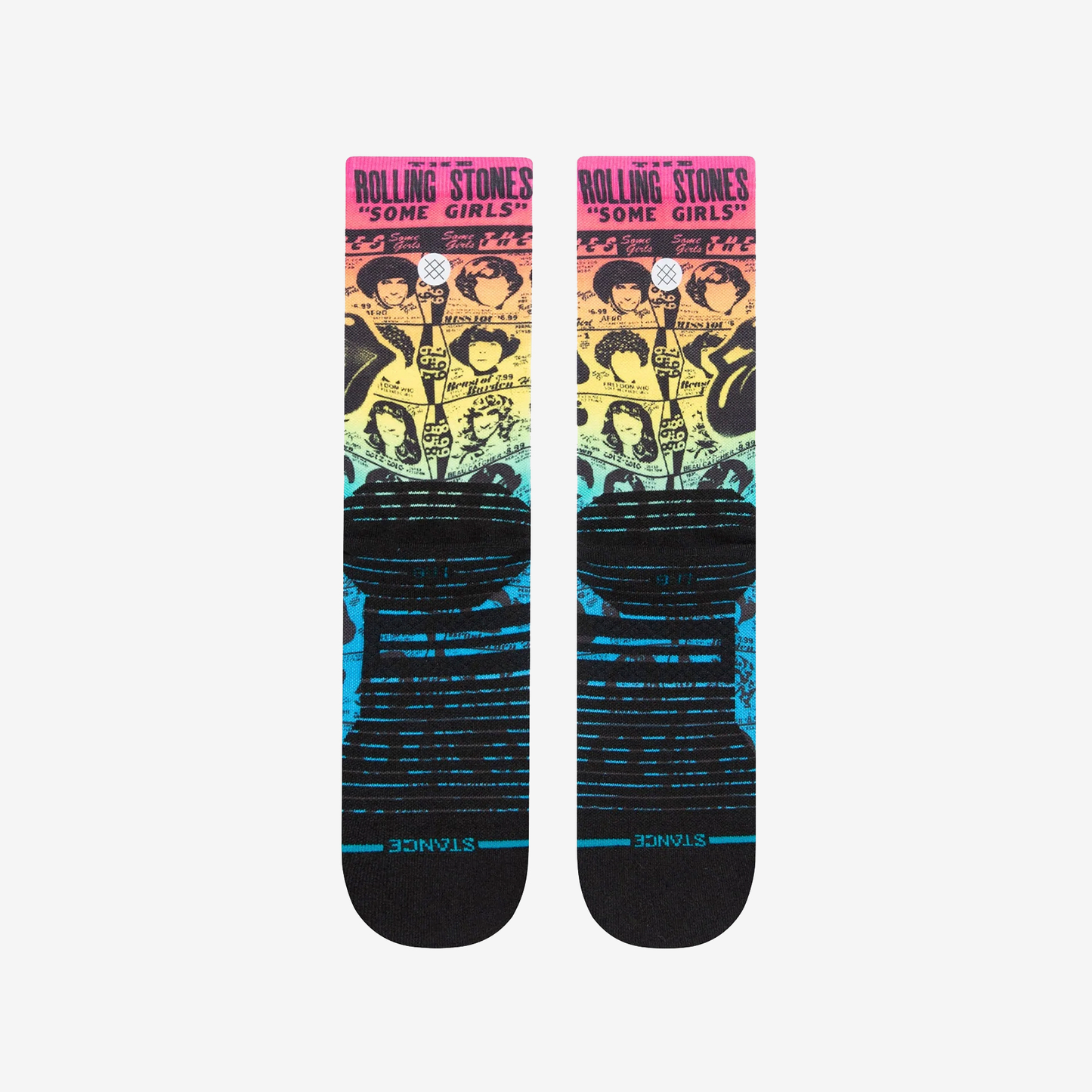 STANCE ROLLING STONES CREW SOCKS A448C22ROL-MUL