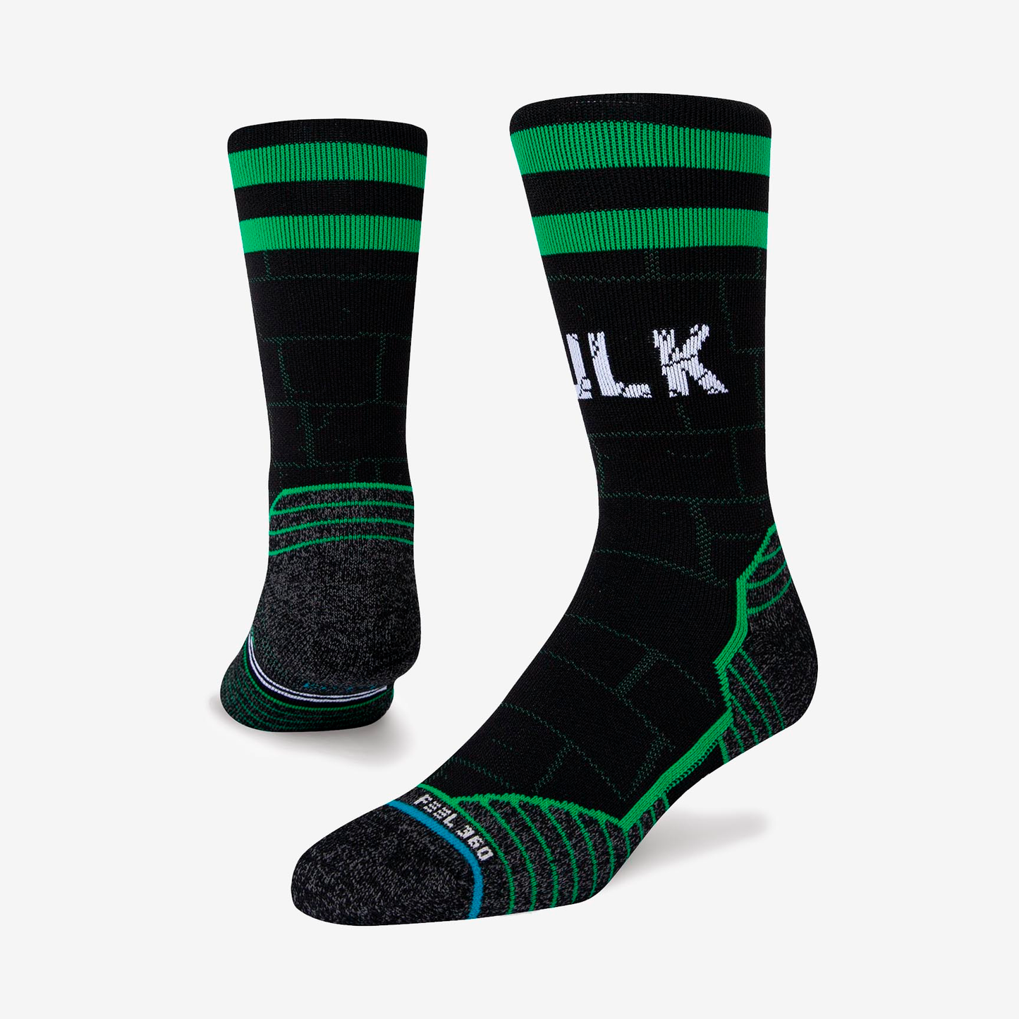 SOCKS STANCE REPETITION CREW A558C21HUL-BLK