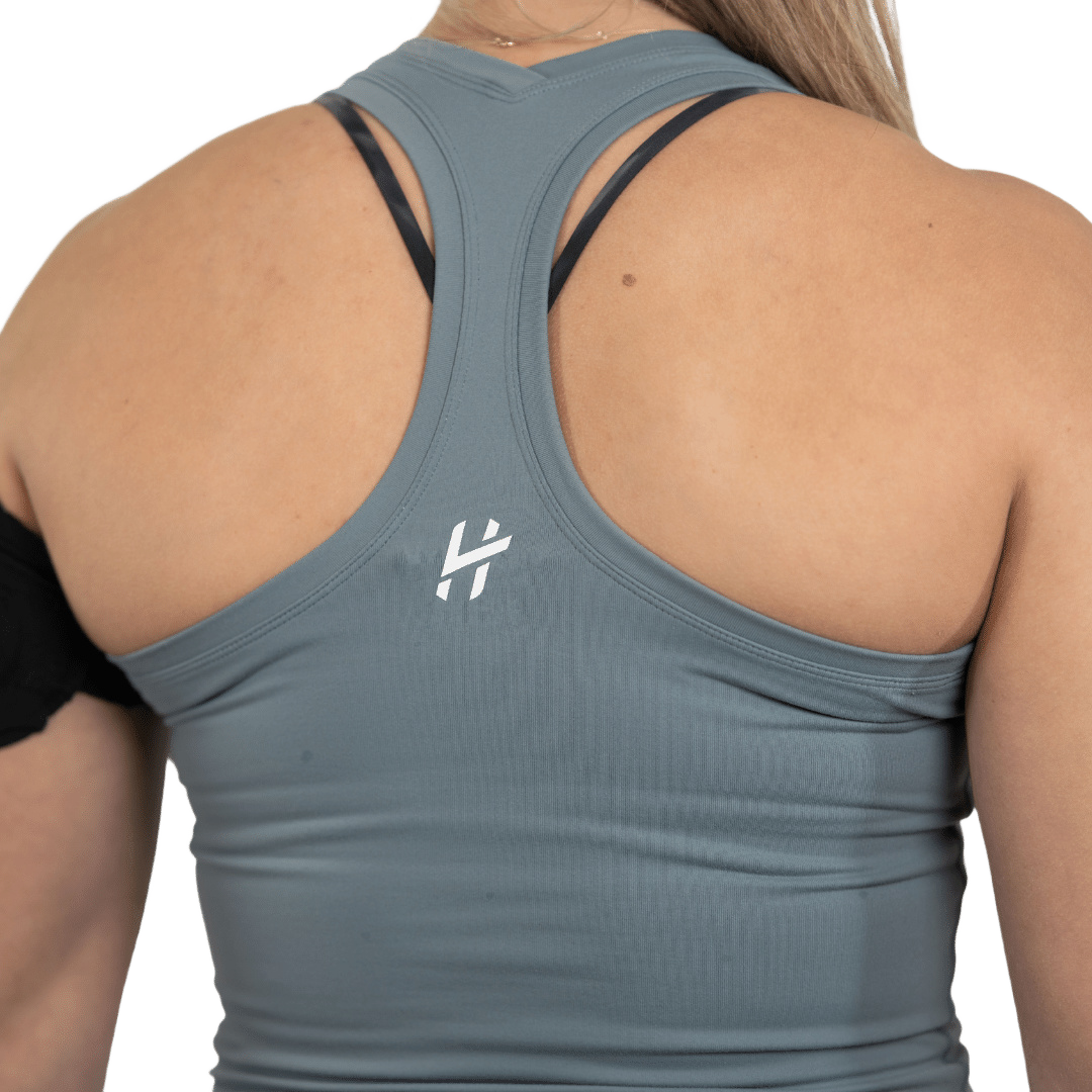 Lift Heavy Cropped Tank CROPPEDTANK-GREEN