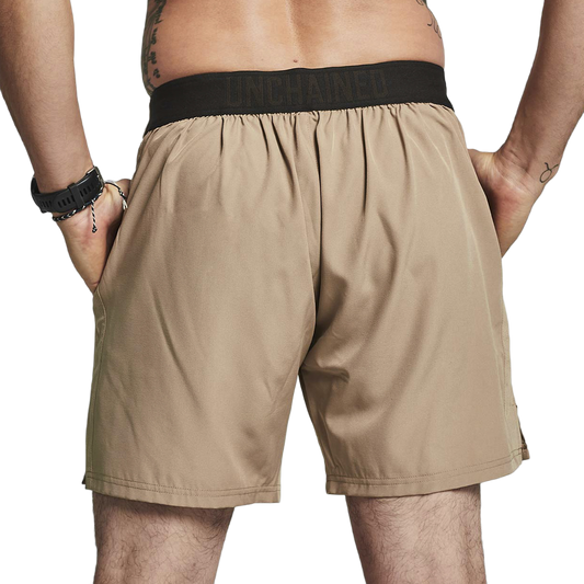PANTALON CORTO UNCHAINED FAULTLESS 40 SHORTH-FAULT40-BEIGE