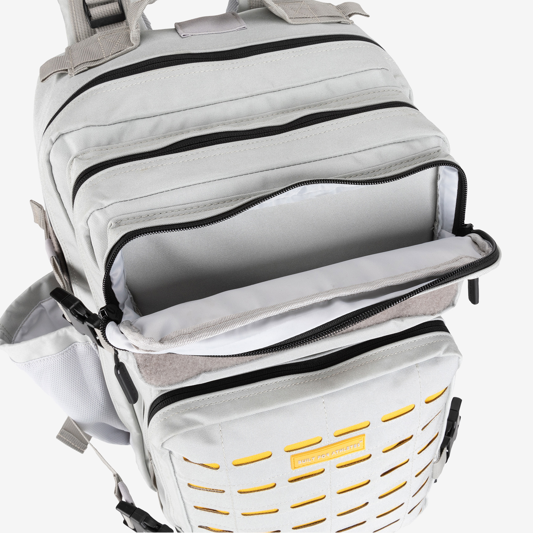 Backpack 45L Build For Athletes BFABP45-METGREYYELLOW10