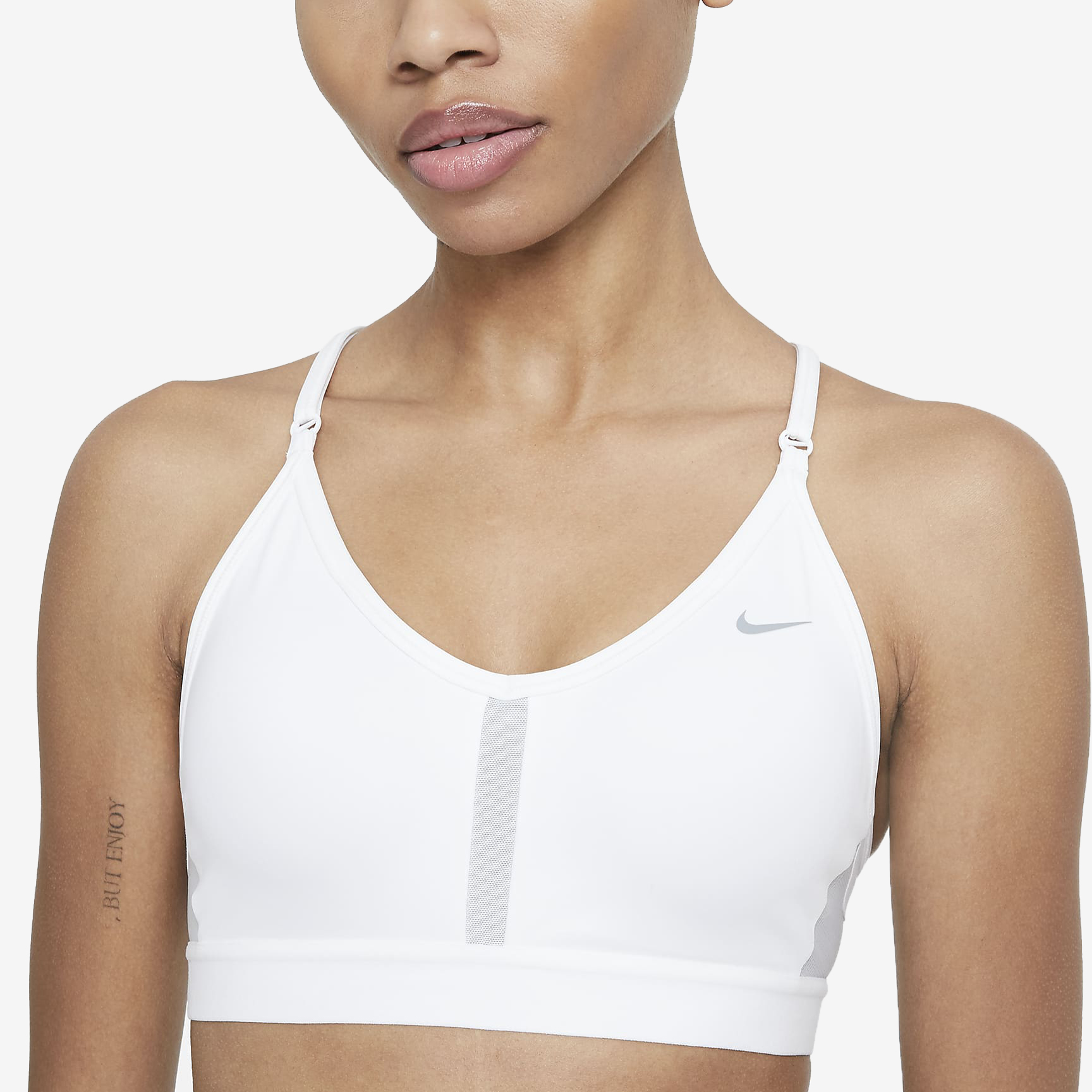 TOP NIKE DRI-FIT INDY - LOW IMPACT CZ4456-100
