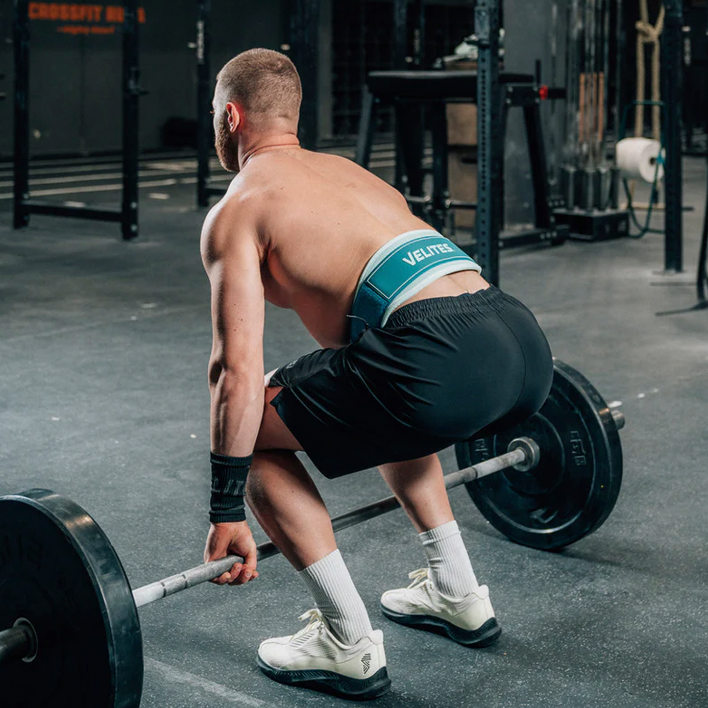 VELITES WEIGHTLIFTING BELT VELCINTURH-BLUE