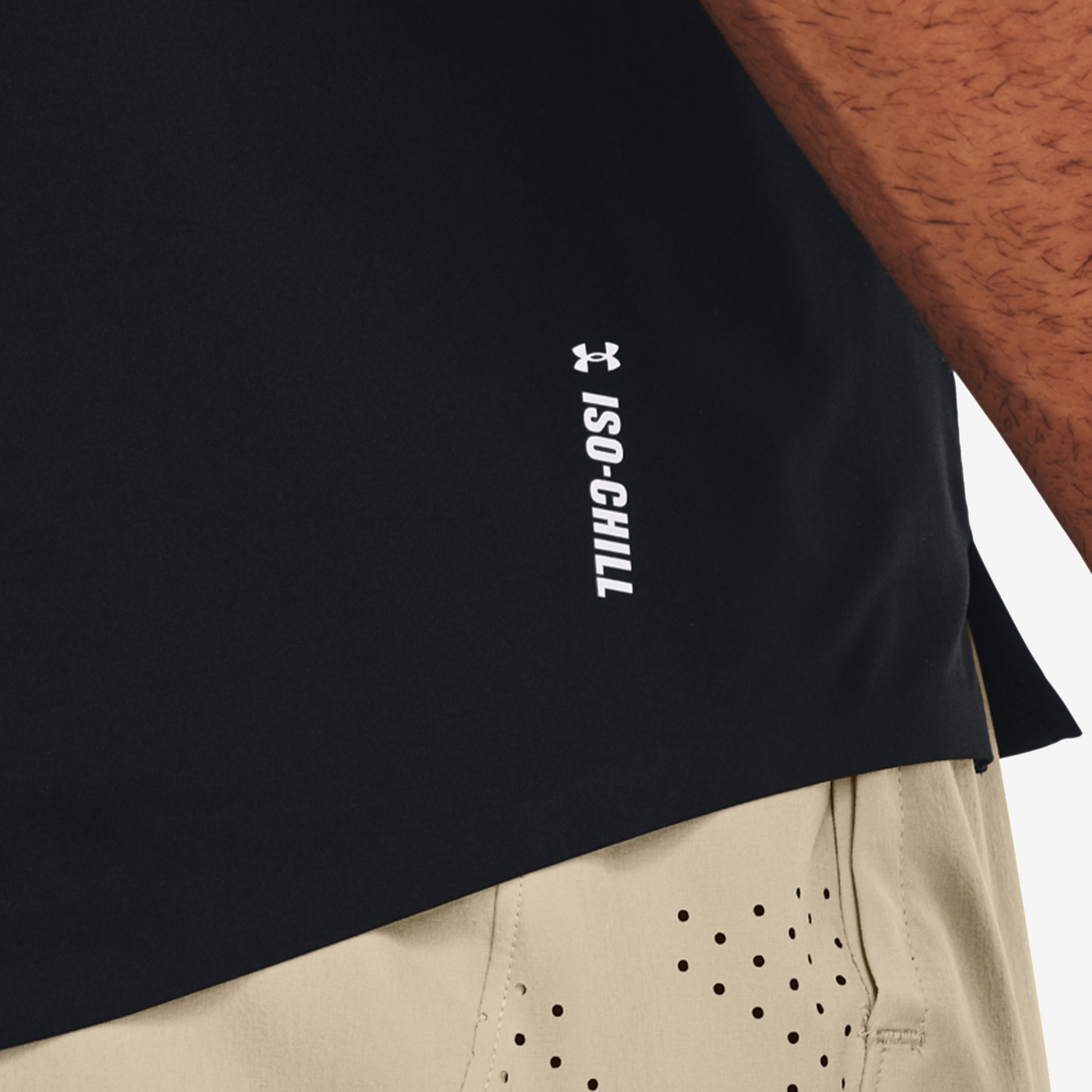 UNDER ARMOUR ISO-CHILL PERFORATED SHORT SLEEVE 1361424-001