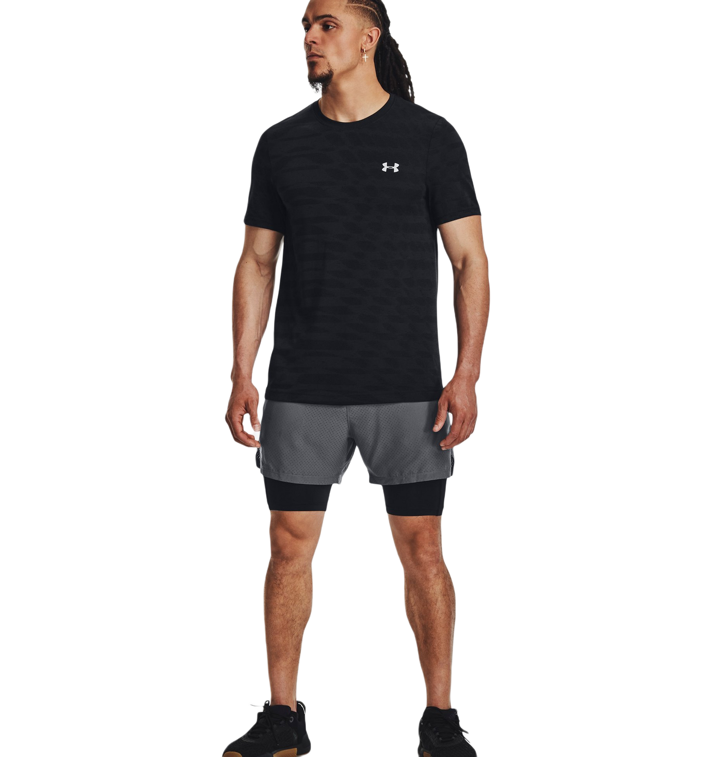UA T-SHIRT RIPPLE 1379281-001
