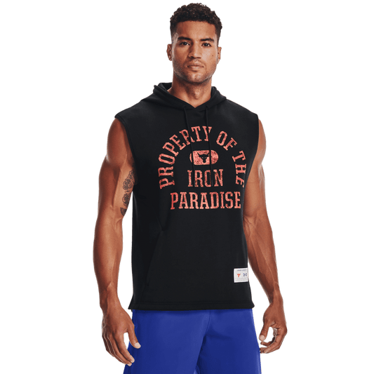 UNDER ARMOUR PROJECT ROCK CHARGED COTTON HOODIE 1367034-001