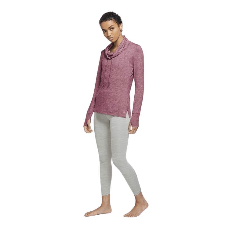 YOGA CORE ESSENTIAL JERSEY COVER UP TOP CU5308-614