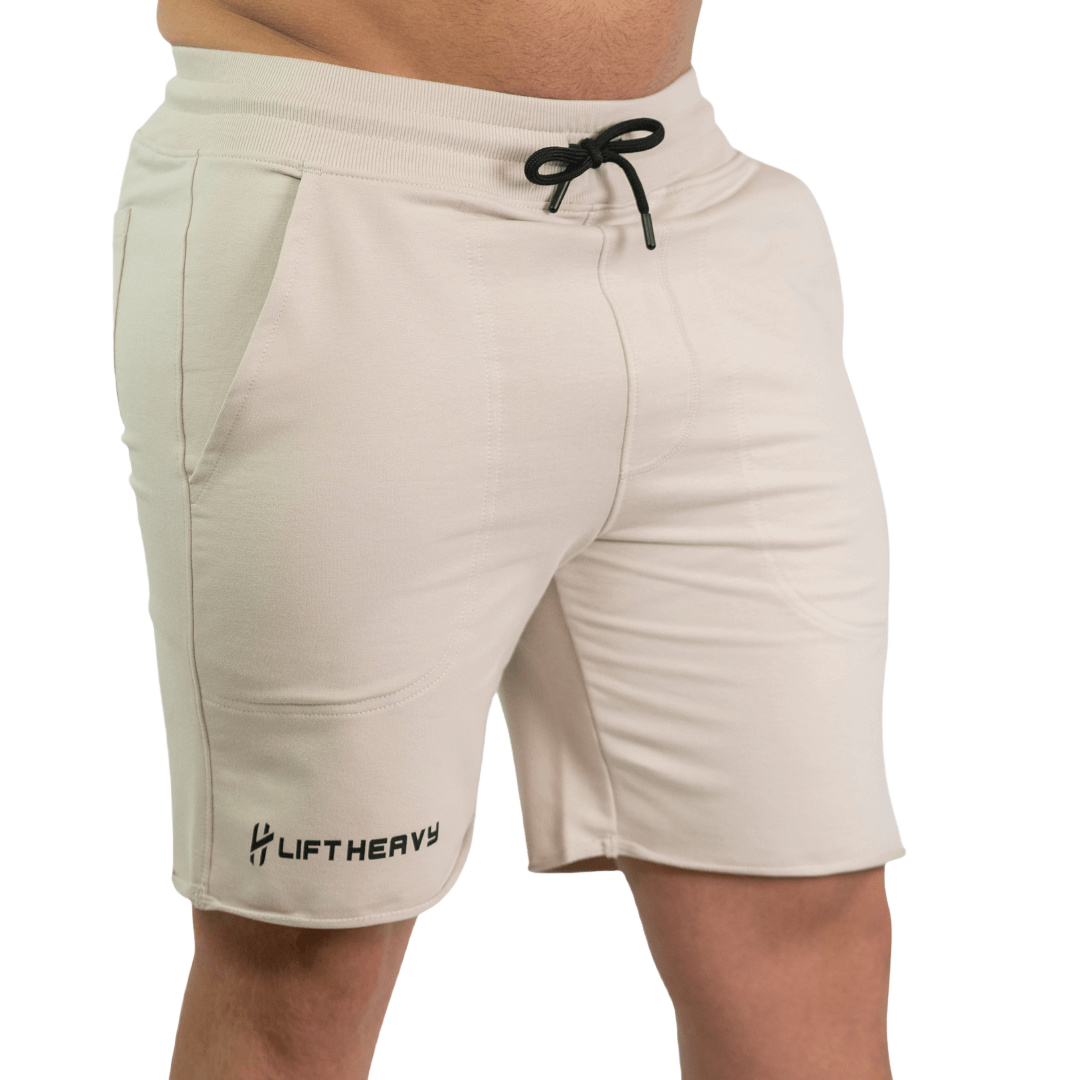 Lift Heavy Cotton Sport Shorts COTTONSHORT-SAND