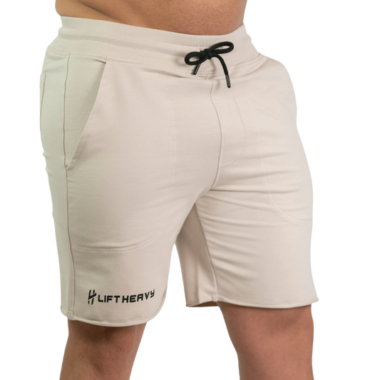 Lift Heavy Cotton Sport Shorts COTTONSHORT-SAND
